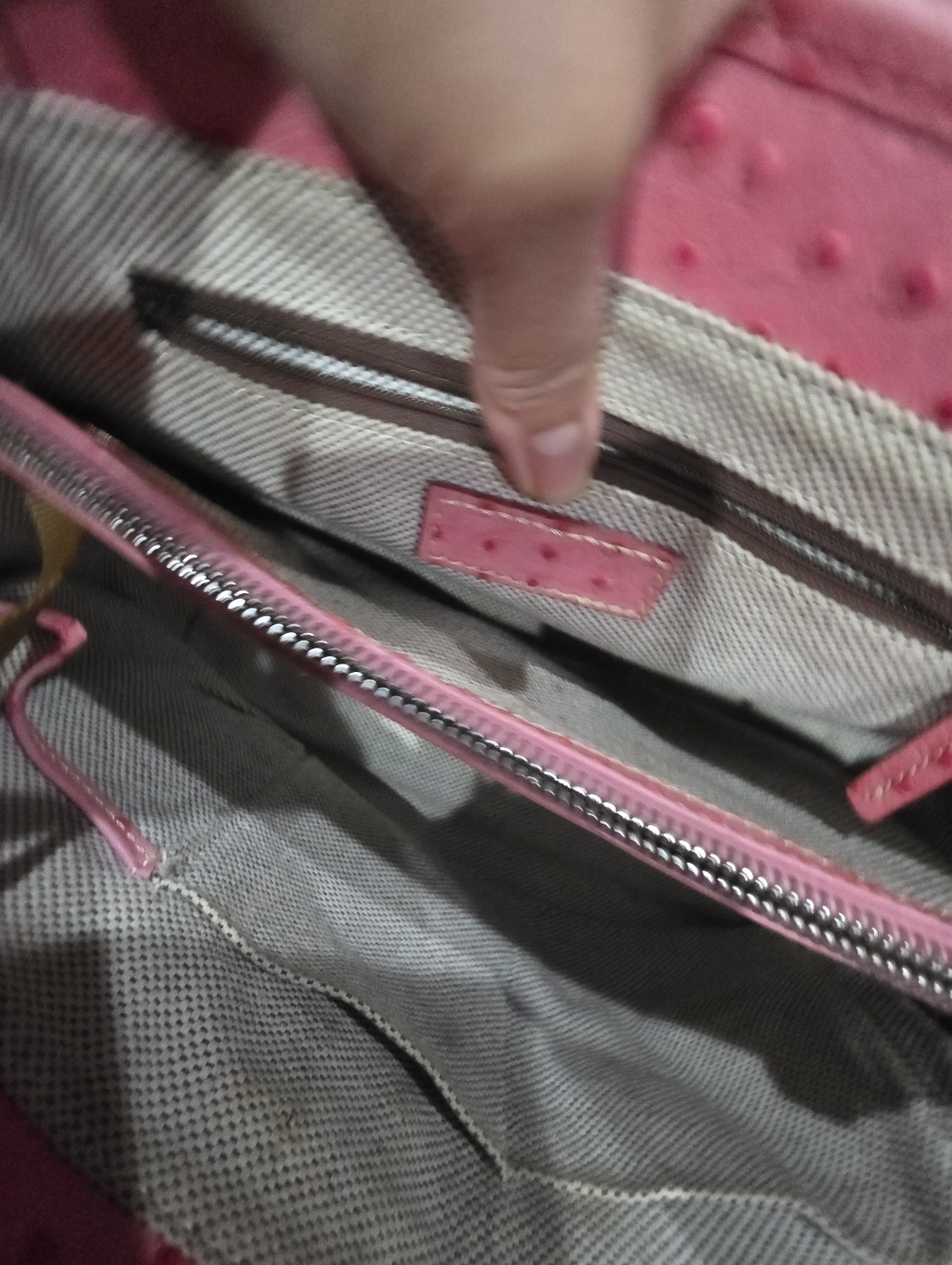 Vintage Dooney And Bourke Pink Purse - Picture 8 of 12